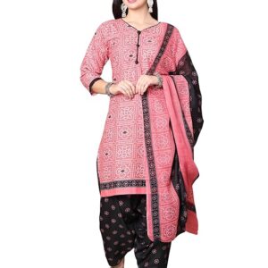 Rajnandini Women's Cotton Blend Printed Ready to Wear Patiala Salwar Suit (Readymade_JOPLVSRW5205-P)